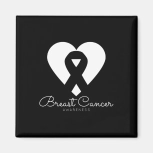 Bröstcancermedvetenhet - Världscancerdagen februar Magnet