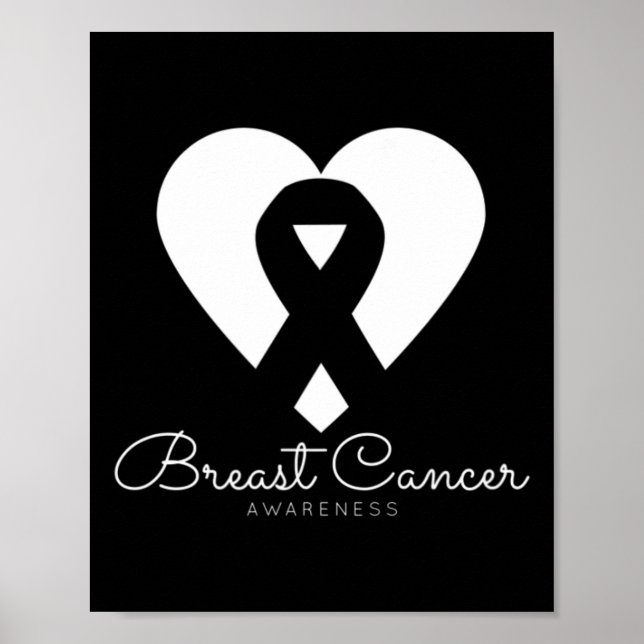 Bröstcancermedvetenhet - Världscancerdagen februar Poster (Framsidan)
