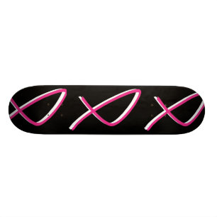 BröstcancermedvetenhetSkateboard - anpassade Skateboard Bräda 19,5 Cm