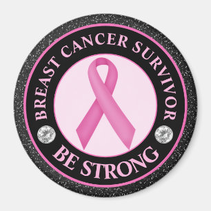Bröstcanceröverlevare – Var Stark Rosa Bandet Magnet