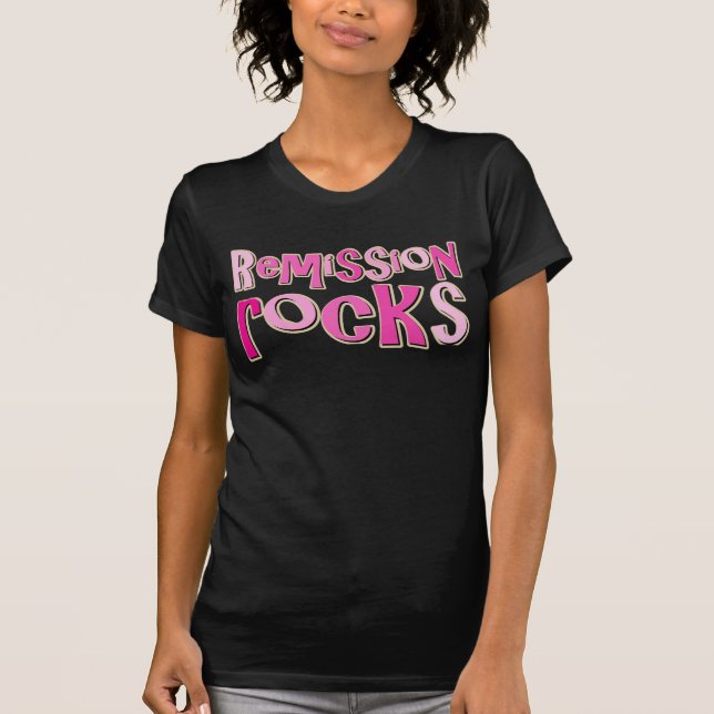 BröstcancerRemissionstenar Tee Shirt (Framsida)