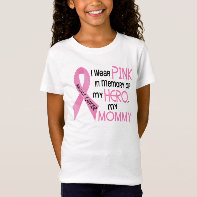 BröstcancerROSOR I MINNE AV MIN MAMMOR 1 T-shirt (Framsida)