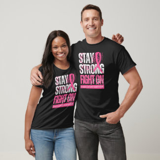 Bröstcancerstöd Motiverande Citat T Shirt