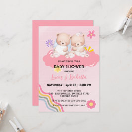 Bröstduschen för barn i party i klingbjörnen i stj inbjudningar