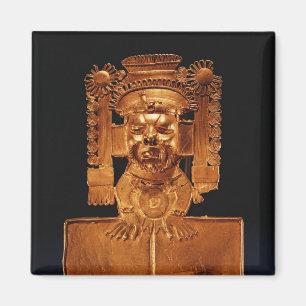 Bröstfena av guden Xipe Totec Magnet