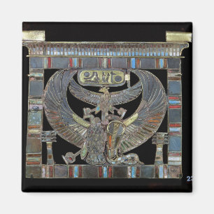 Bröstfena av Ramesses II det nya kungariket Magnet