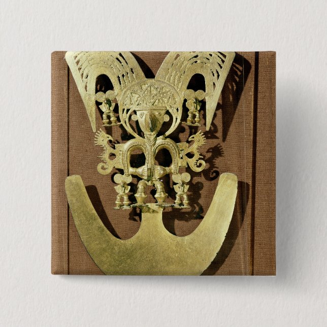 Bröstfena Quimbaya Knapp (Framsida)