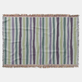 Bröstfilt med vackert rand, oliv grönt filt