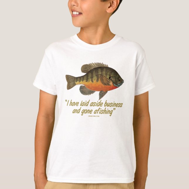 Bröstfiske Tee Shirt (Framsida)