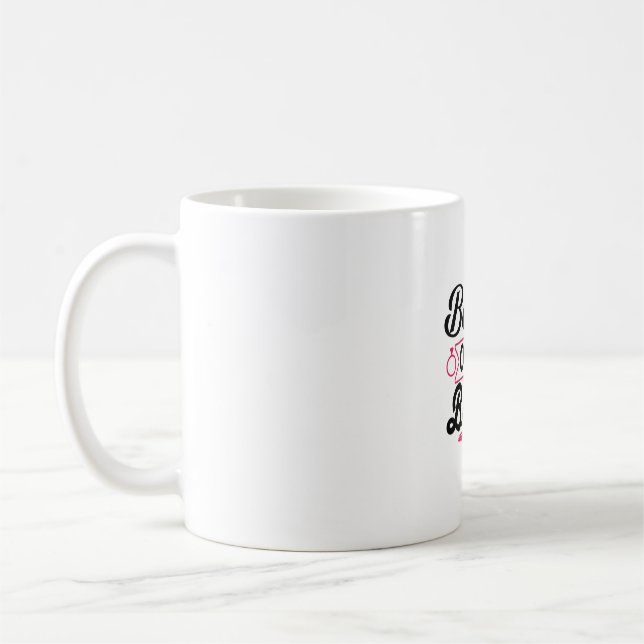 Bröstkanten bröllop kaffemugg (Vänster)