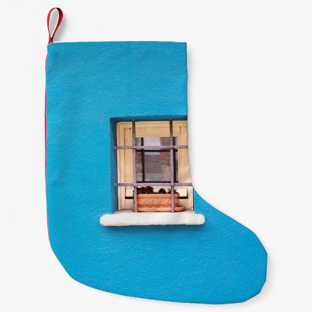 BRÖSTKLAGSTADSTÄLLNING PÅ FÖNSTER LITEN JULSTRUMPA (Framsidan)