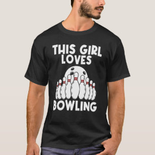 Bröstkorgar för flickor Kvinnor som spelar vilt T Shirt