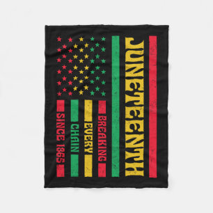 Bröstkorgen 1865 Amerikansk Afrika Fleecefilt