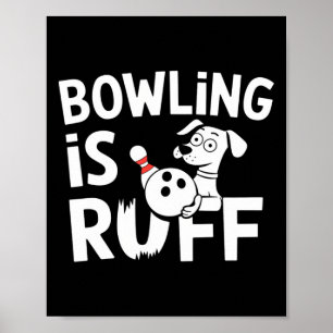 Bröstkorgen är bruten - Rolig hund och gångbara Hu Poster