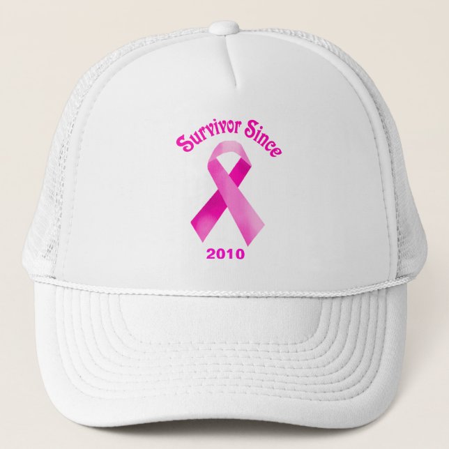 Bröstkorgscancer Pink Ribbon Hat Keps (Framsida)