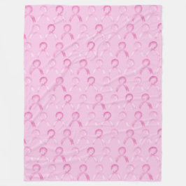Bröstkorgscancer Rita Brikon Blanket #breastcancer Fleecefilt