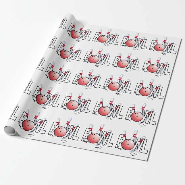 Bröstkorgsdesign Presentpapper (Utrullad)
