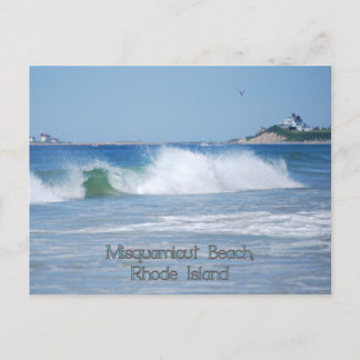 Bröstkort för havsvåg vykort