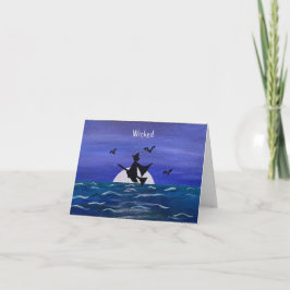 Bröstkort för Wicked Witch Ocean (framsida) Kort