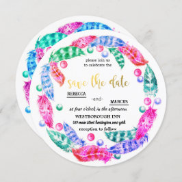 Bröstkrans, elegans hos levande färg i inbjudningar