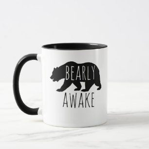 Bröstlarm  Kaffe med knappt uppvaknande Mugg