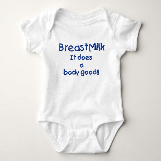 Bröstmjölk (Boy) T-shirt (Framsida)