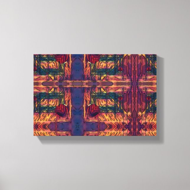 Bröstning in canvastryck (Framsida)