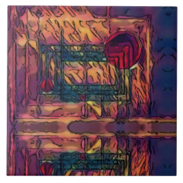 Bröstning in kakelplatta