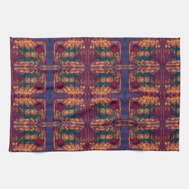 Bröstning in kökshandduk (Horisontell)