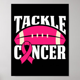 Bröstning om bröstcancer (Rosa Ribbo) Poster