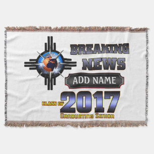 Bröstnyhetsklassen 2017 Throw Blanket Filt