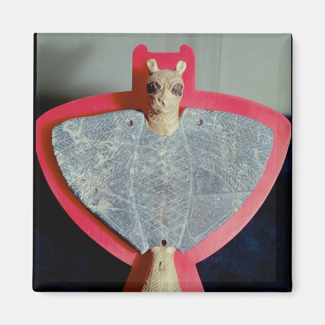 Bröstplatta i form av en lejon örn magnet (Framsidan)