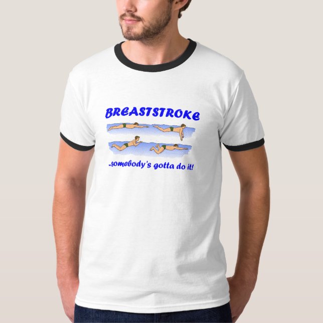 bröstsim tee shirt (Framsida)