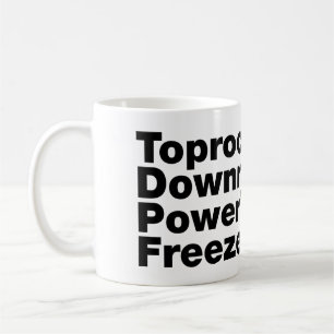 Bröstspel (Breakdans) Kaffemugg