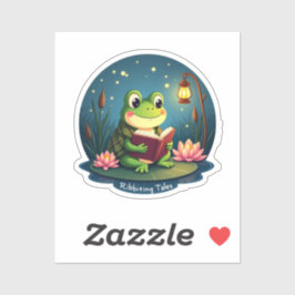 Bröstspel - Cute Frog Sticker Klistermärken