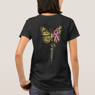 Bröt. Cancer Survivor Butterfly T Shirt