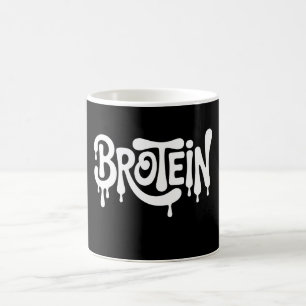 Brotein Protein Rolig Bro Gym LGBTQ Gay Pride Alli Kaffemugg
