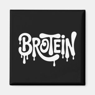 Brotein Protein Rolig Bro Gym LGBTQ Gay Pride Alli Magnet