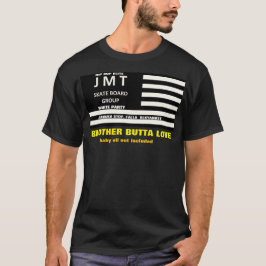 BROTHE BUTTA KÄRLEK Basic Mörk T-Shirt