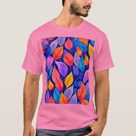Brothel stil: Vibrant Löv Mönster T Shirt