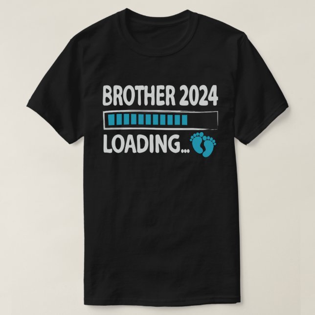 Brother 2024, som laddar upp framtida broder t shirt (Design framsida)