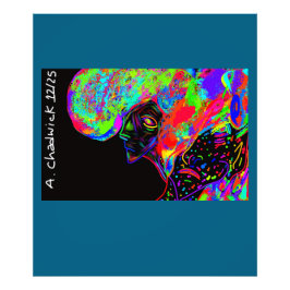 Brother and Sister Supernatural Creatures  Fototryck