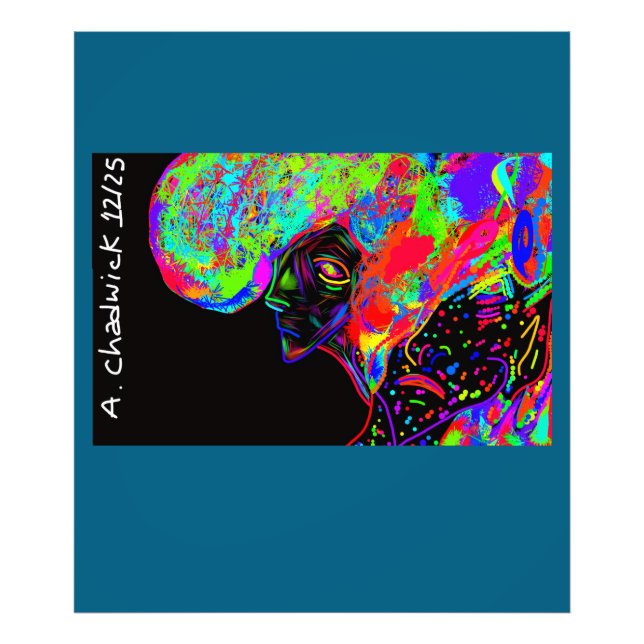 Brother and Sister Supernatural Creatures  Fototryck (Framsidan)