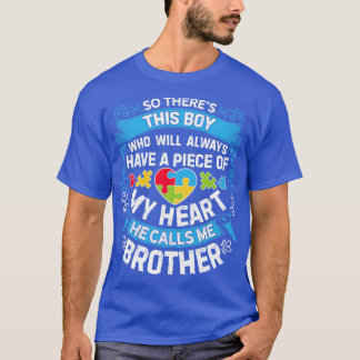 Brother Autism för manar Women Boys Girls Kids Tea T Shirt