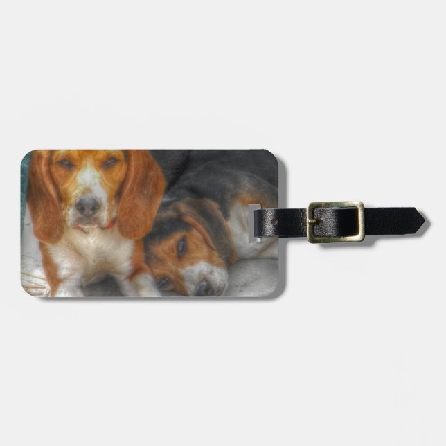 Brother Beagles Bagagebricka (Horisontell Framsida)