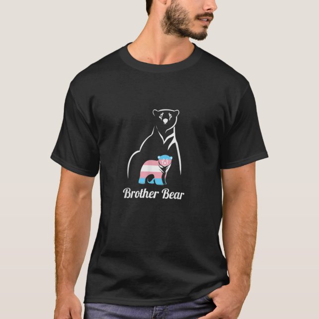 Brother Bear LGBTQ TShirt Trans Child Gift Team380 T Shirt (Framsida)