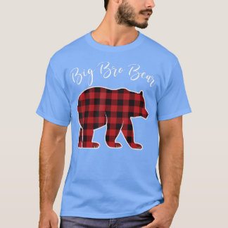 Brother Bear Pajama Red Buffalo Xmas Family Christ T Shirt