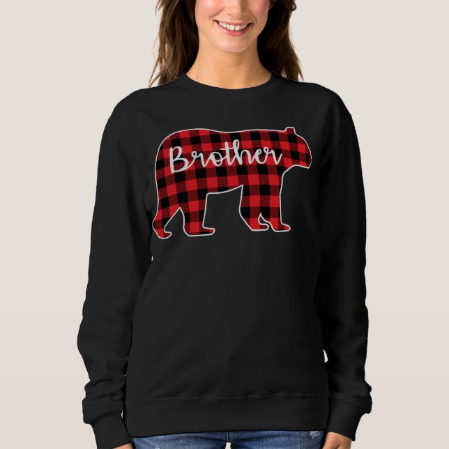 Brother Bear Red Pset-familjen som matchar Chri T Shirt (Framsida)