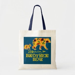 Brother Bear Solros Funny Mor Far Tygkasse