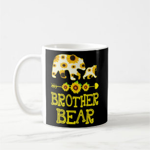 Brother Bear Sunblommatchning Family Bear Kaffemugg